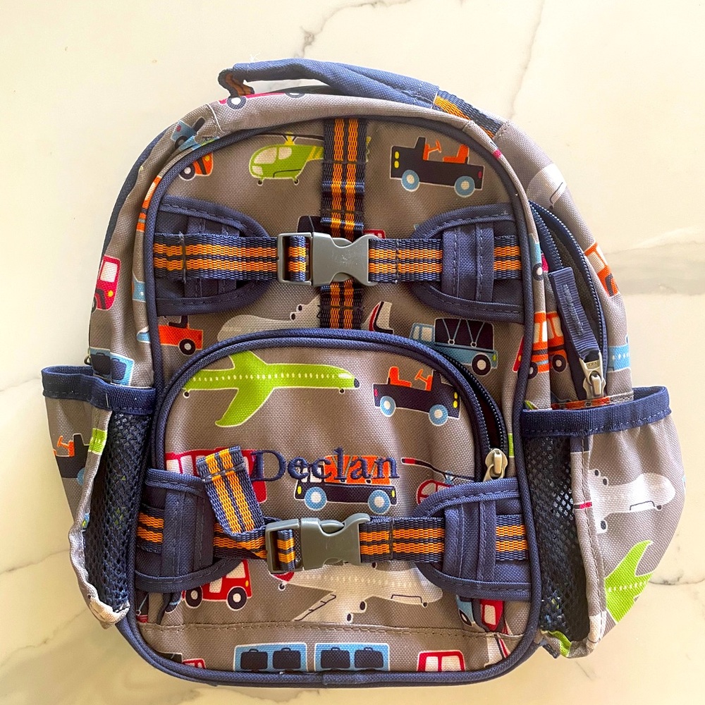 Pottery Barn Kids Backpack in Airplanes